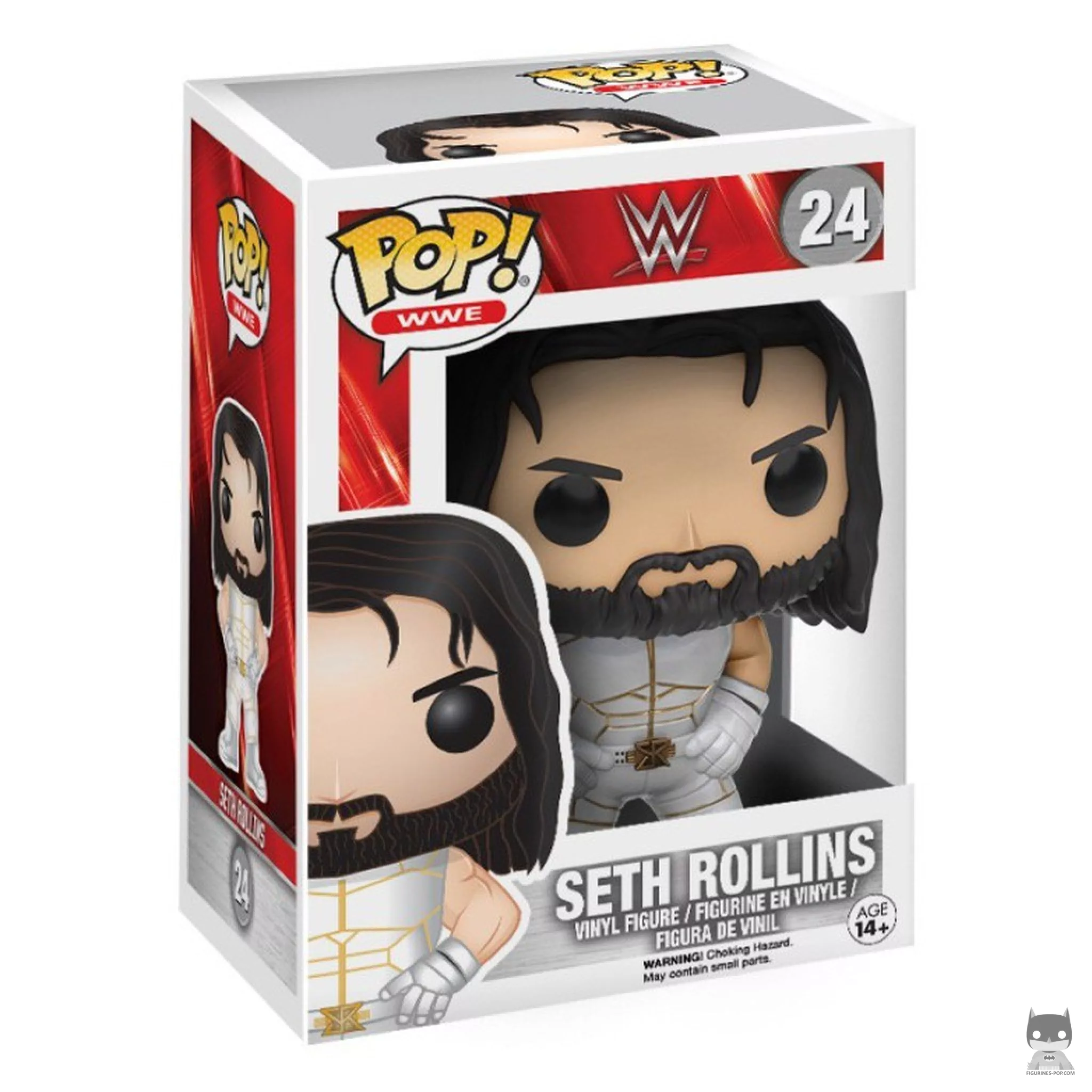 Figurine Funko POP Seth Rollins avec boîte
