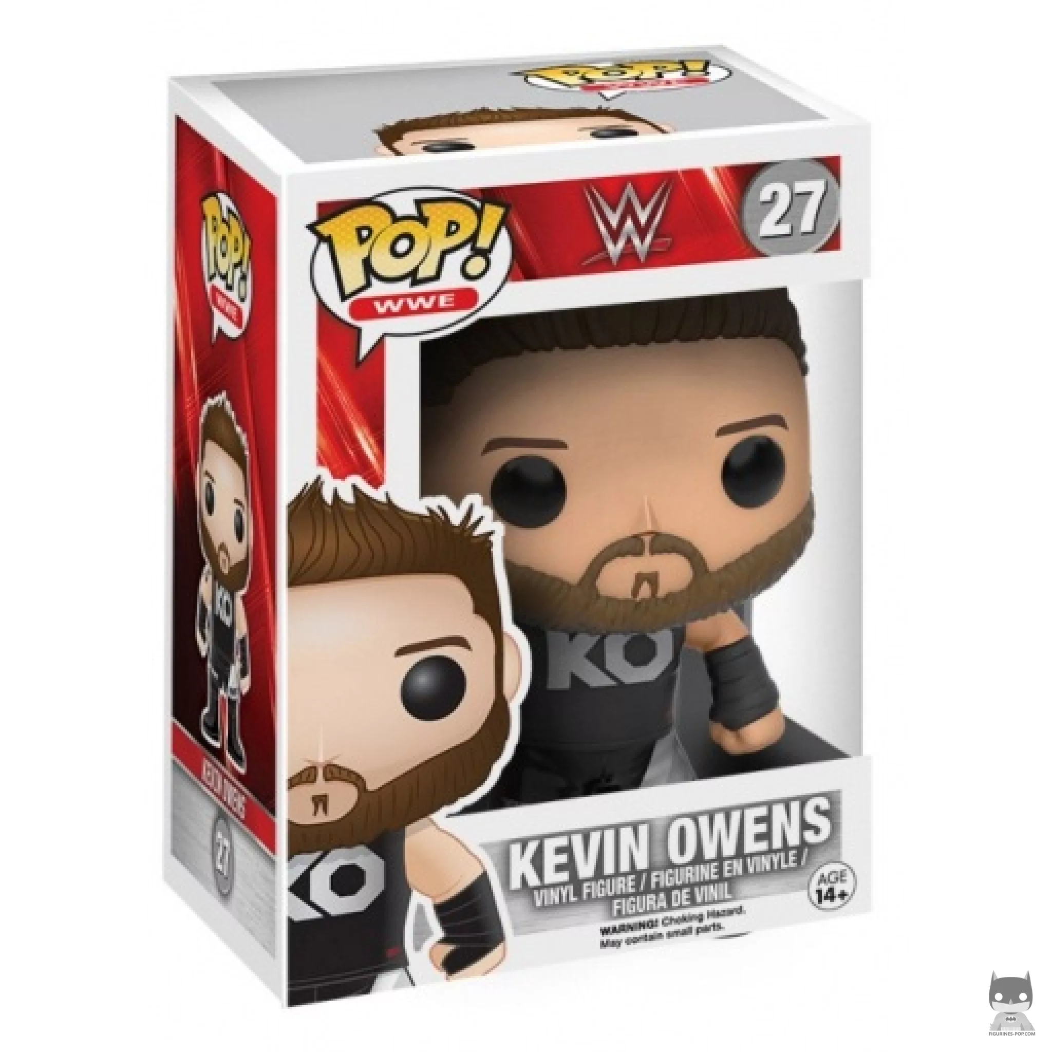 Figurine Funko POP Kevin Owens avec boîte