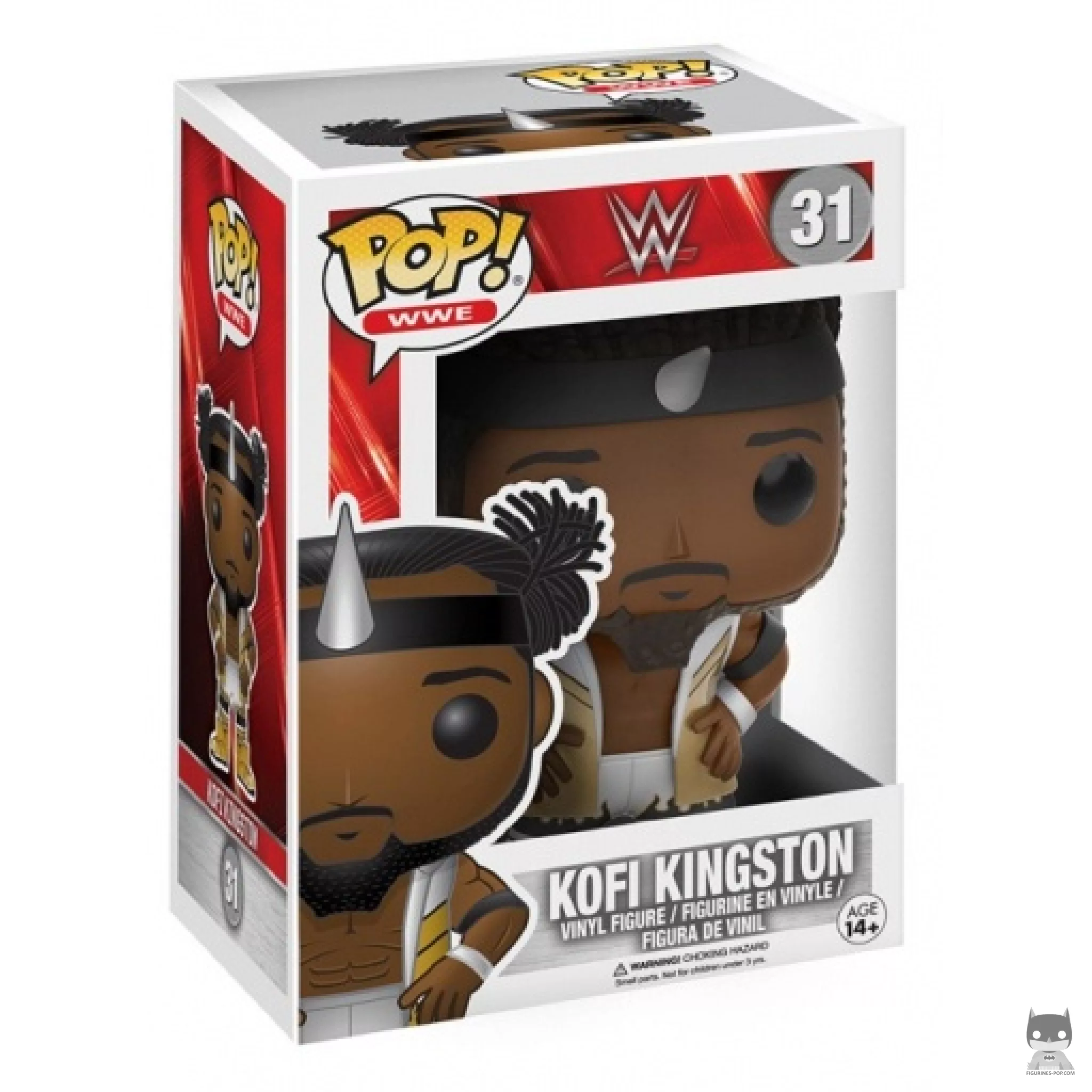 Figurine Funko POP Kofi Kingston avec boîte