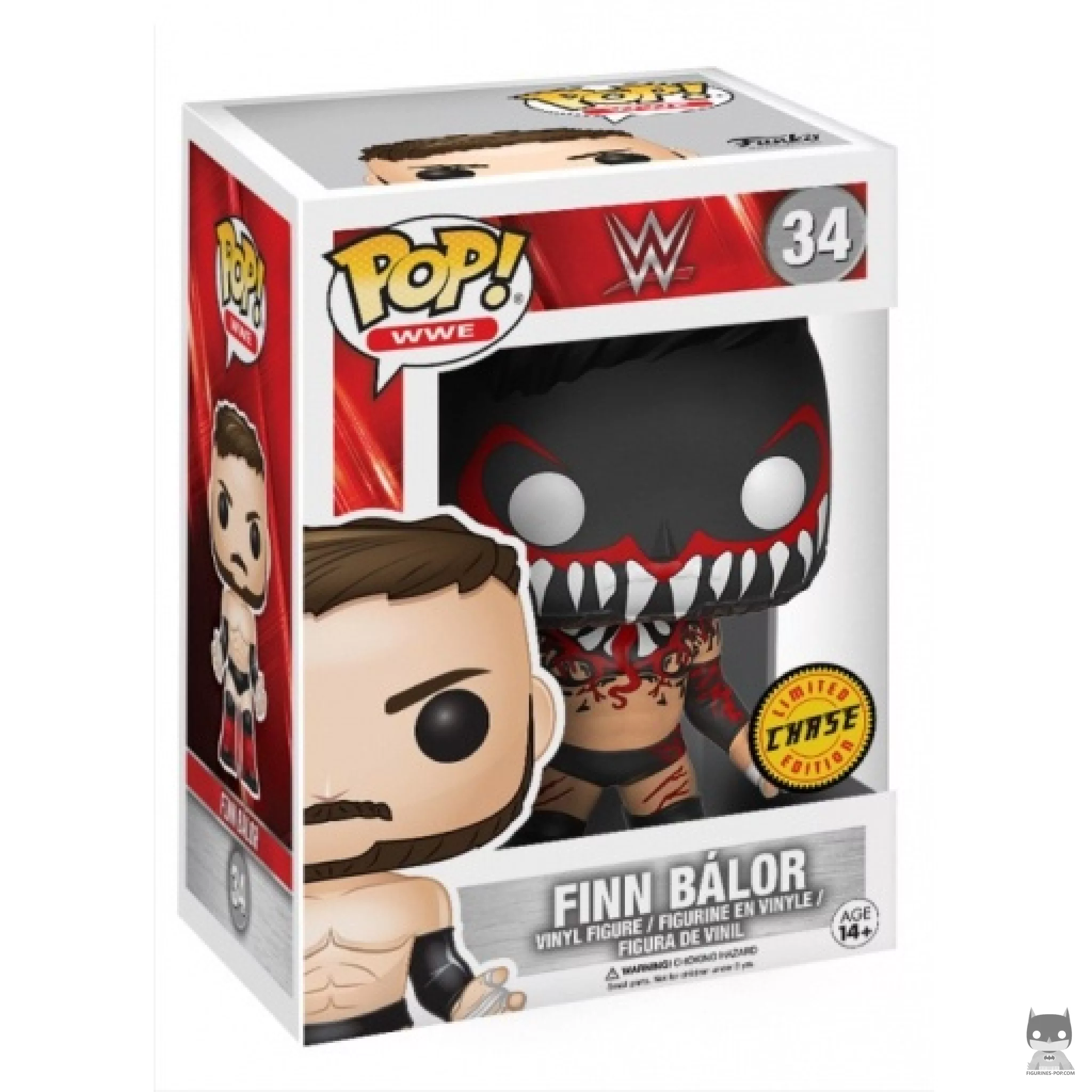 Figurine Funko POP Finn Balor (Avec Masque) (Chase) avec boîte