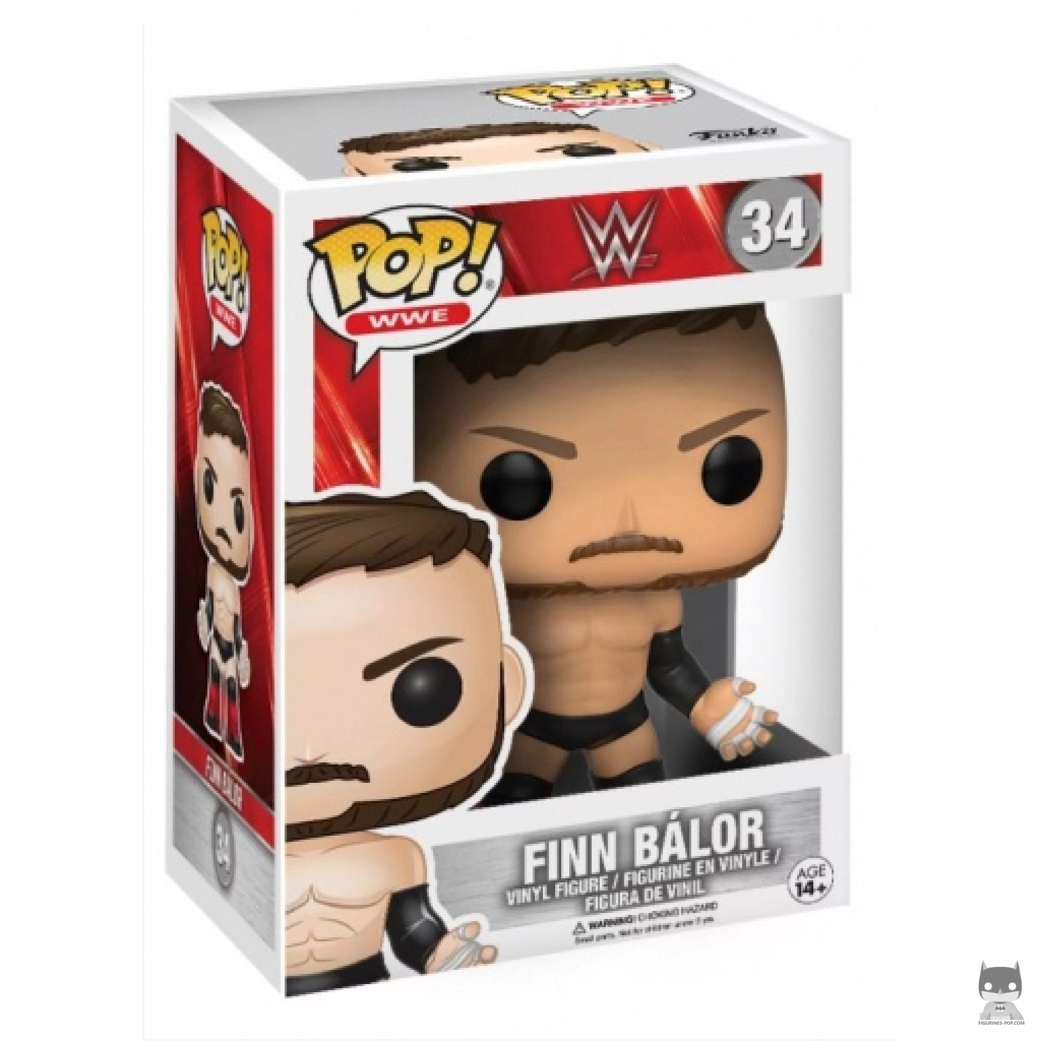 Figurine Funko POP Finn Balor (Sans Masque) avec boîte