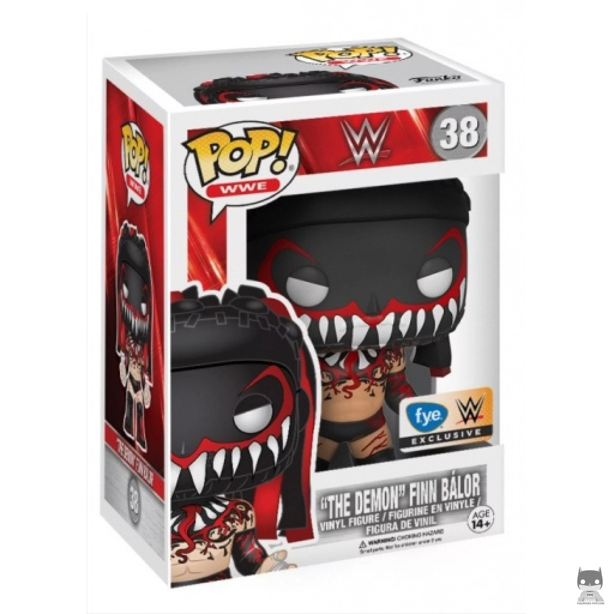 Figurine Funko POP "The Demon" Finn Balor avec boîte