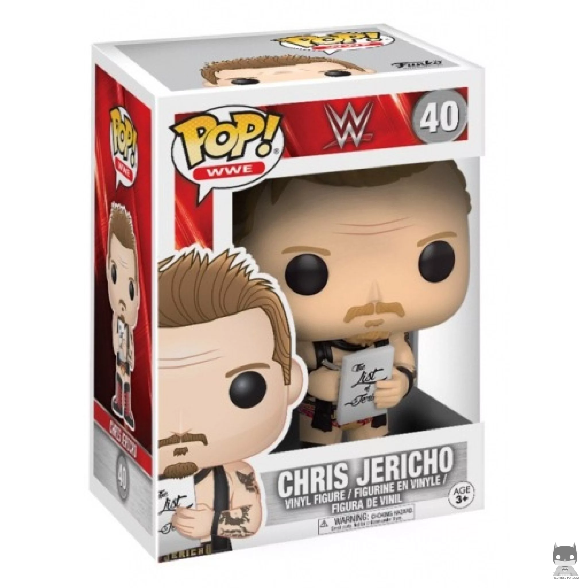 Figurine Funko POP Chris Jericho avec boîte