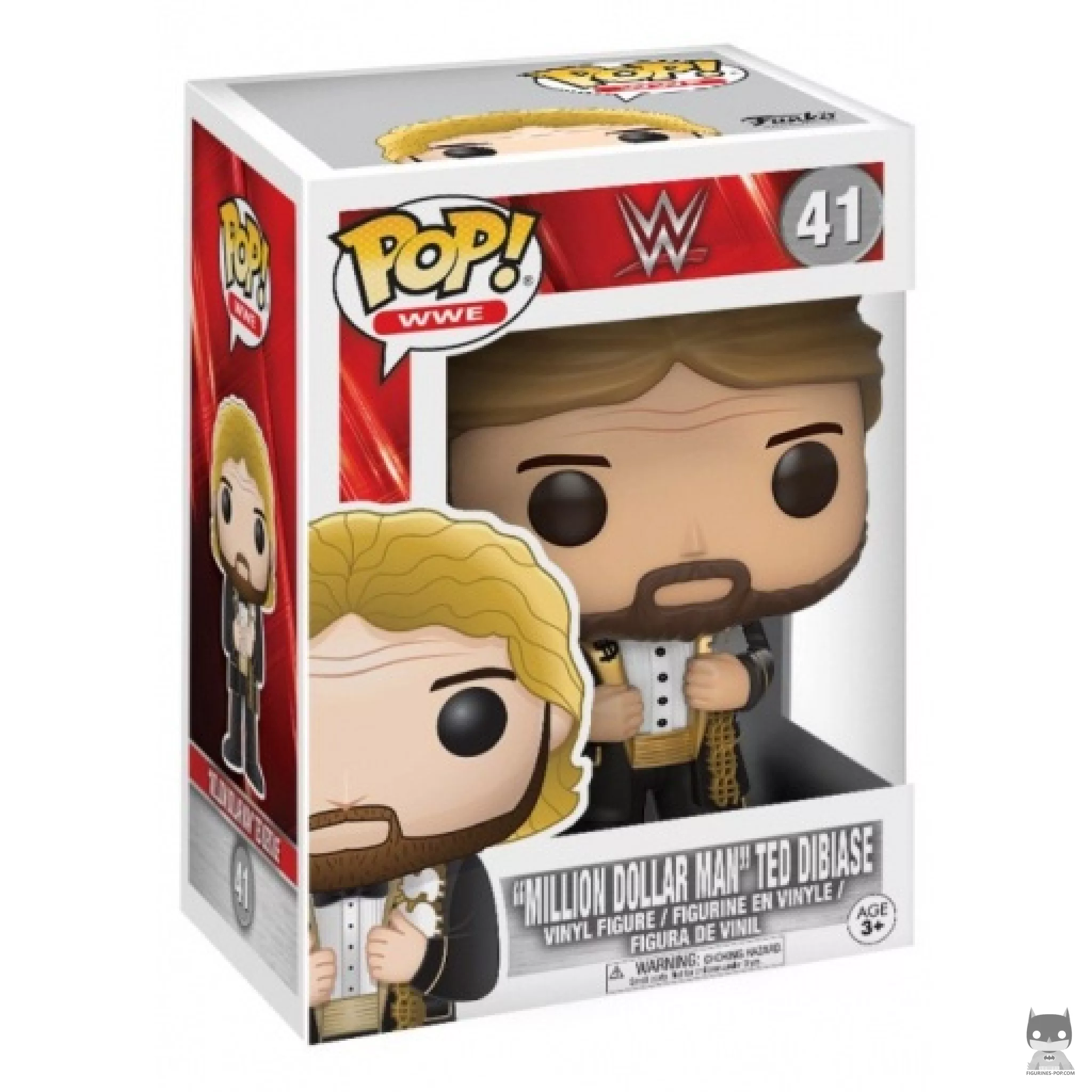 Figurine Funko POP Ted "The Million Dollar Man" Dibiase avec boîte