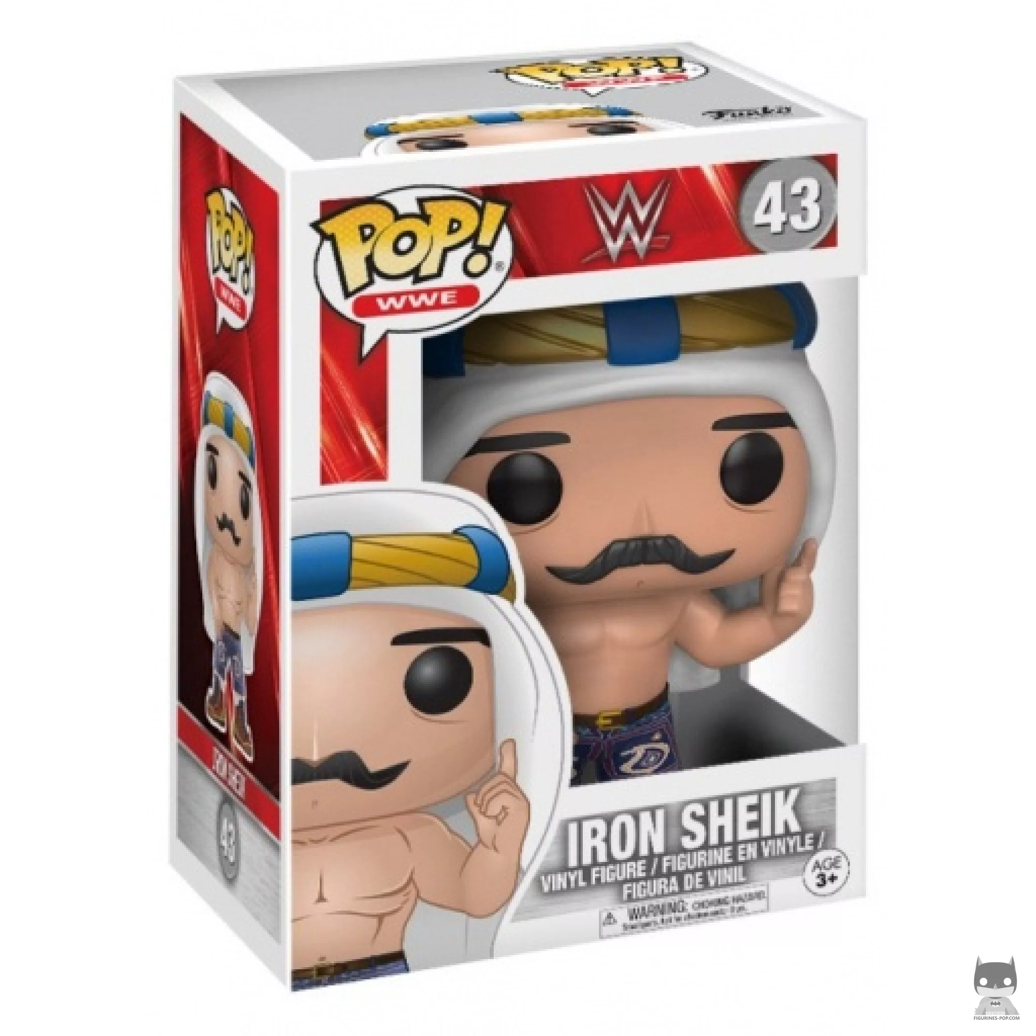 Figurine Funko POP Iron Sheik avec boîte