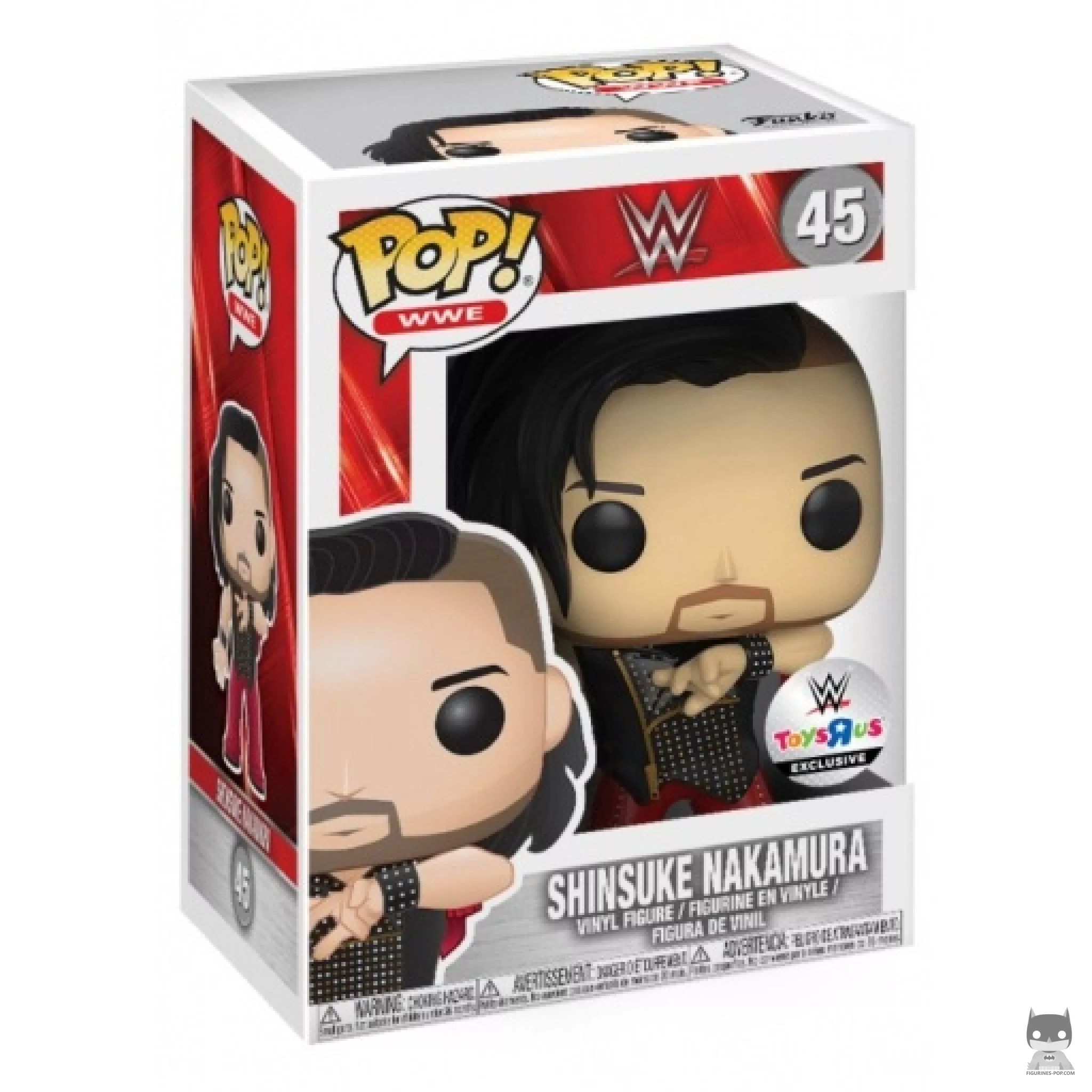 Figurine Funko POP Shinsuke Nakamura avec boîte