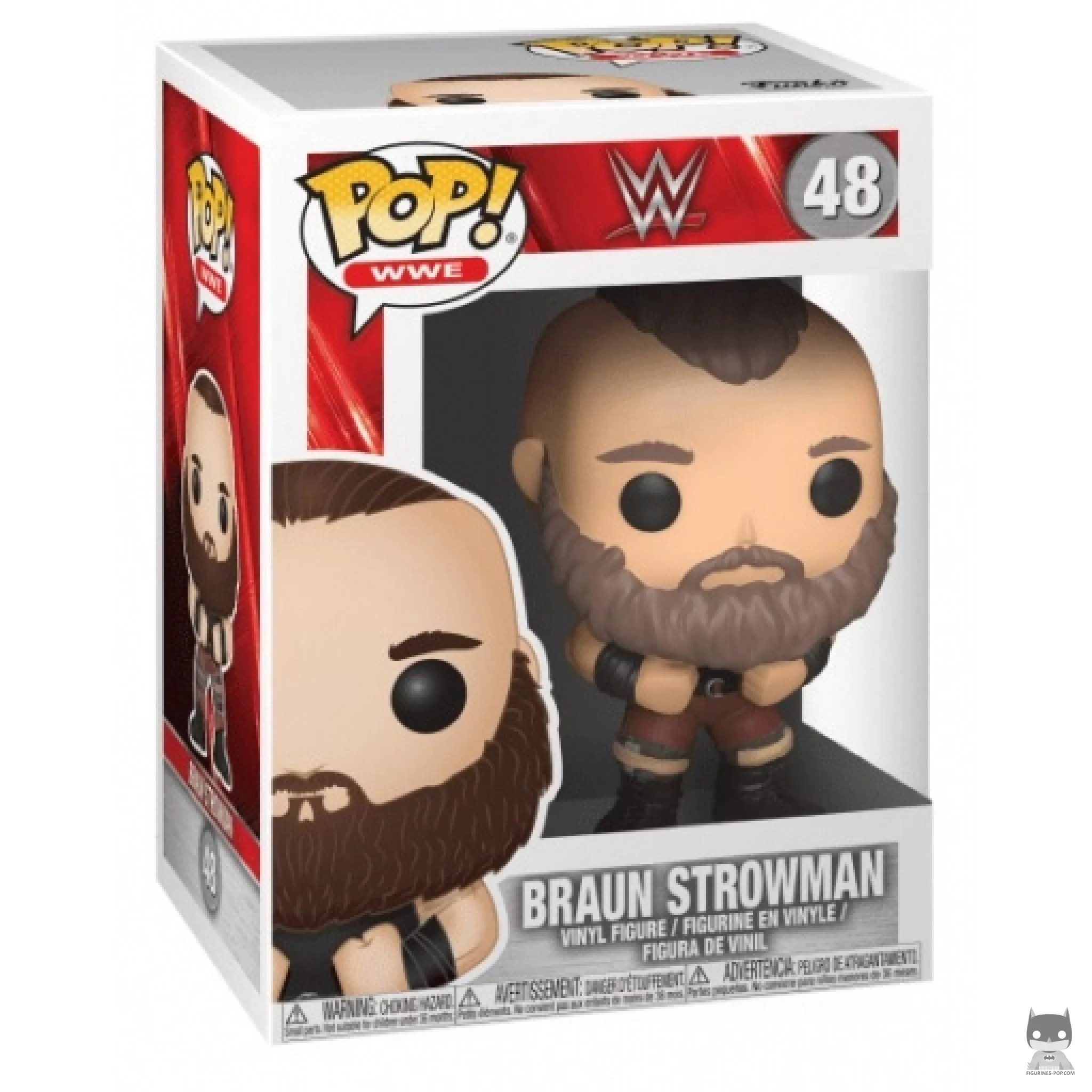 Figurine Funko POP Braun Strowman avec boîte