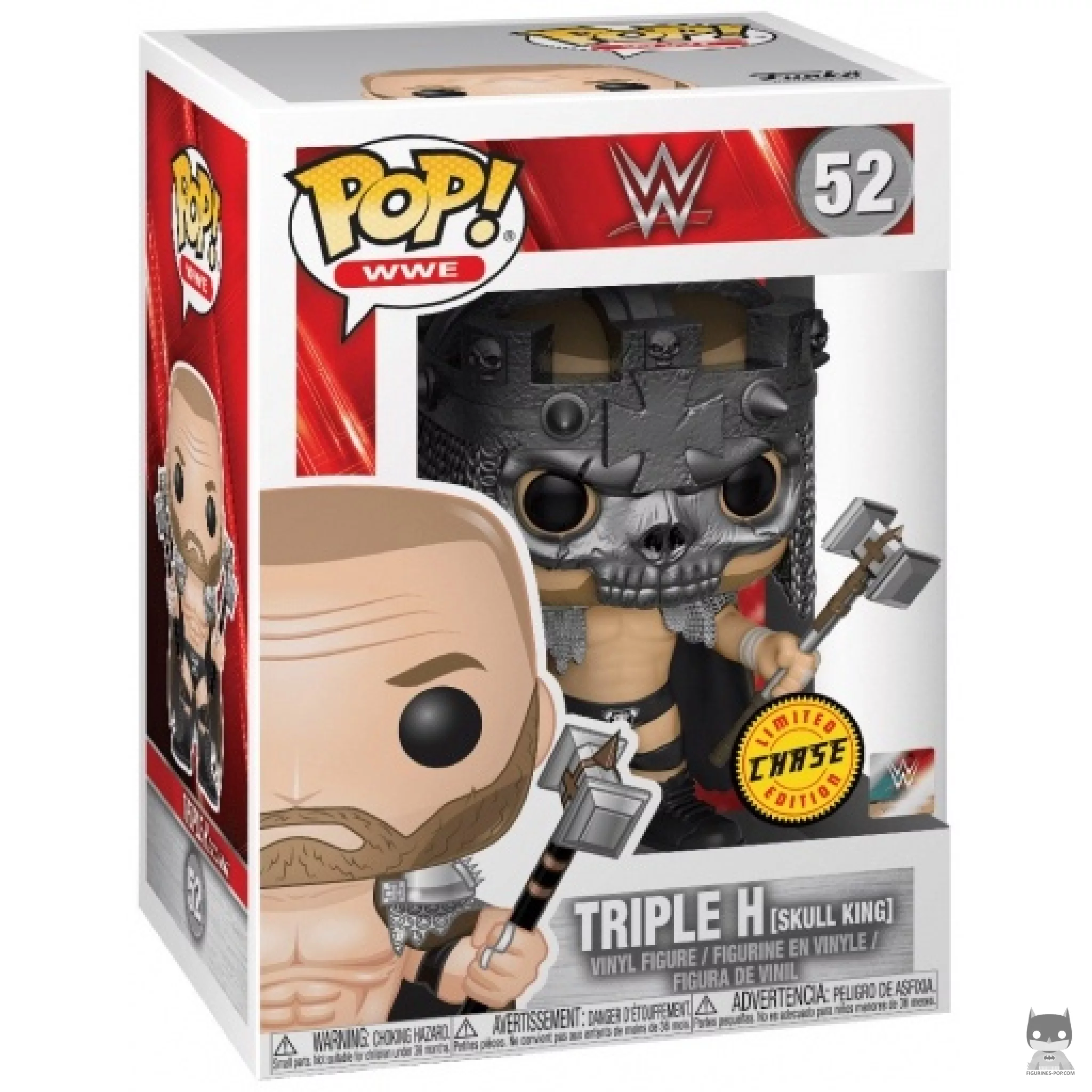 Figurine Funko POP Triple H (Avec Masque) (Chase) avec boîte