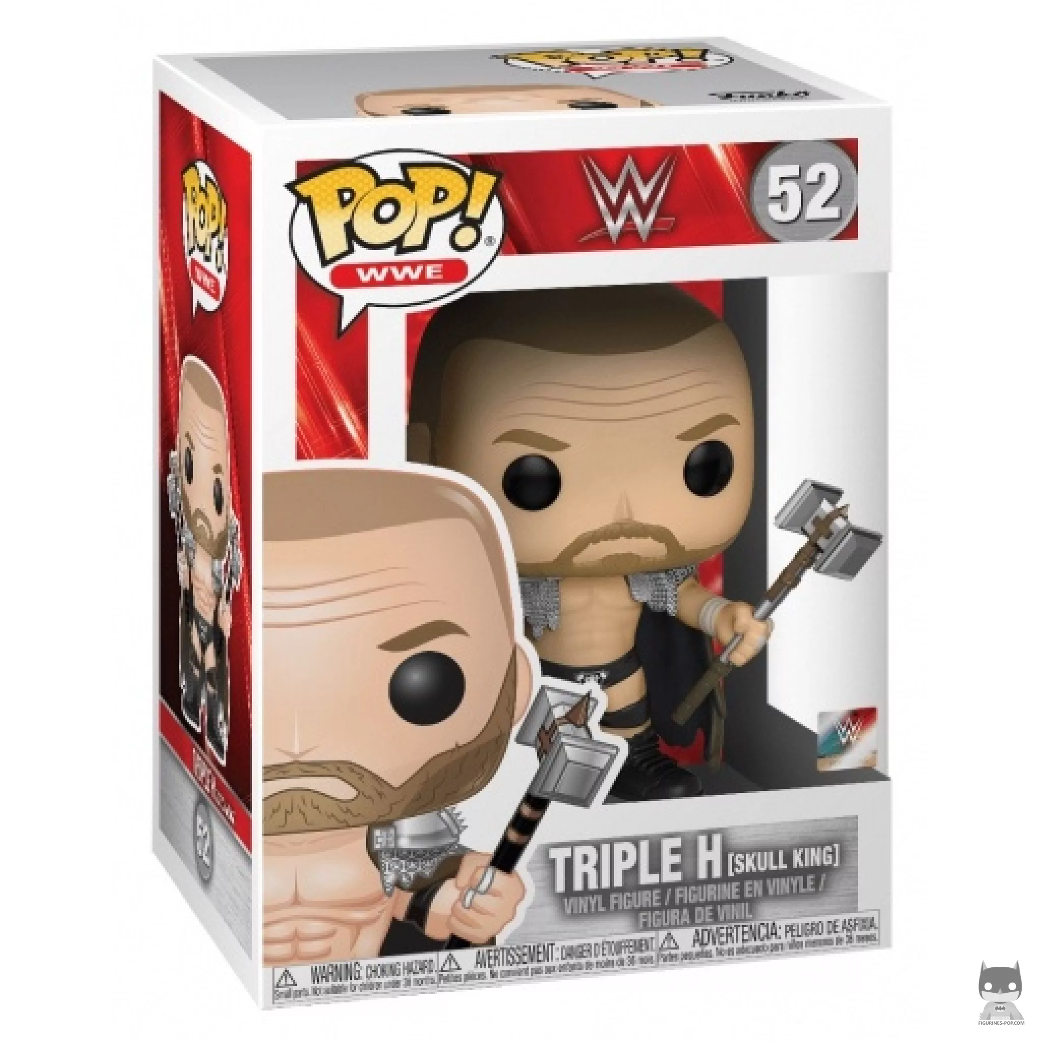 Figurine Funko POP Triple H avec boîte