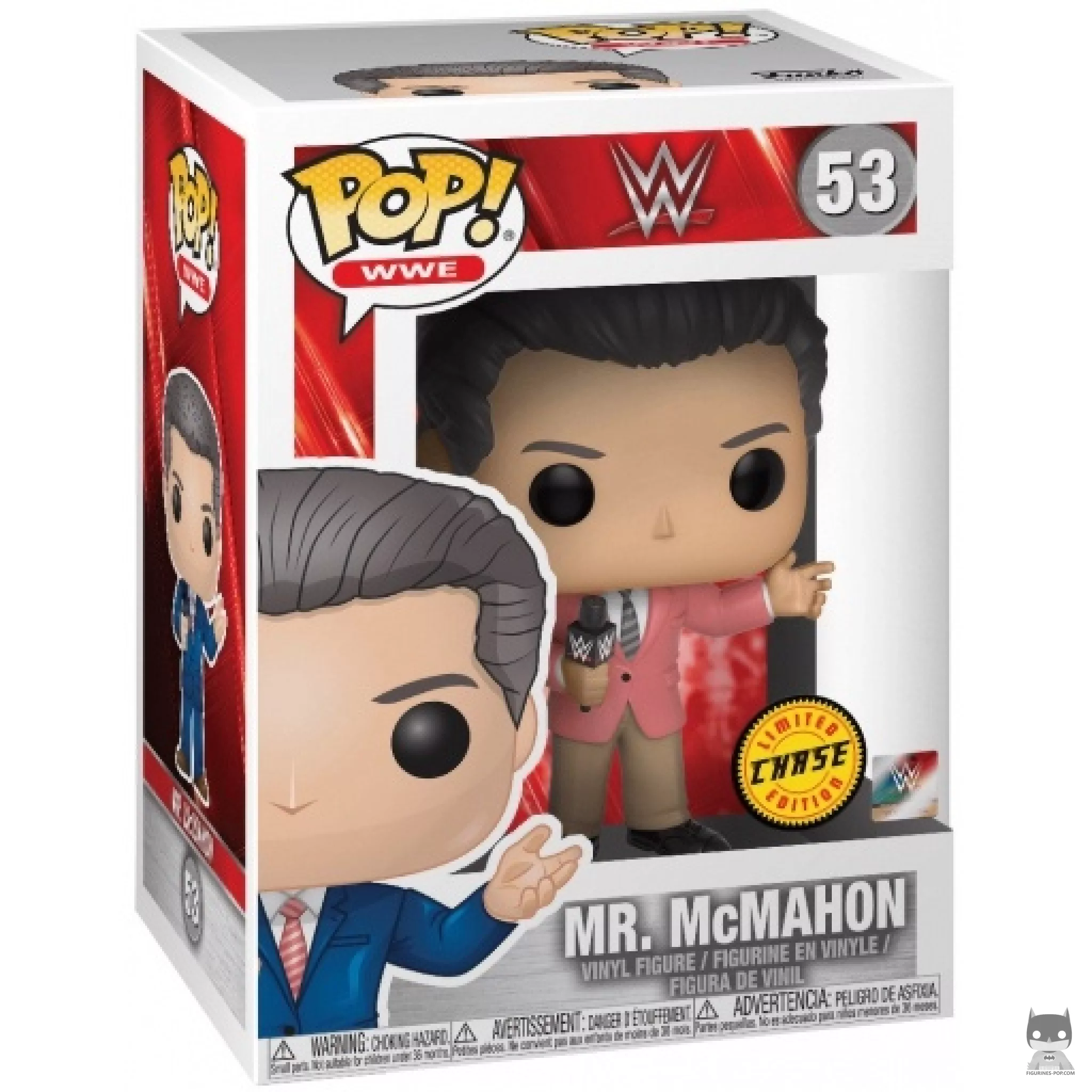 Figurine Funko POP Vince McMahon (en Costume) avec boîte