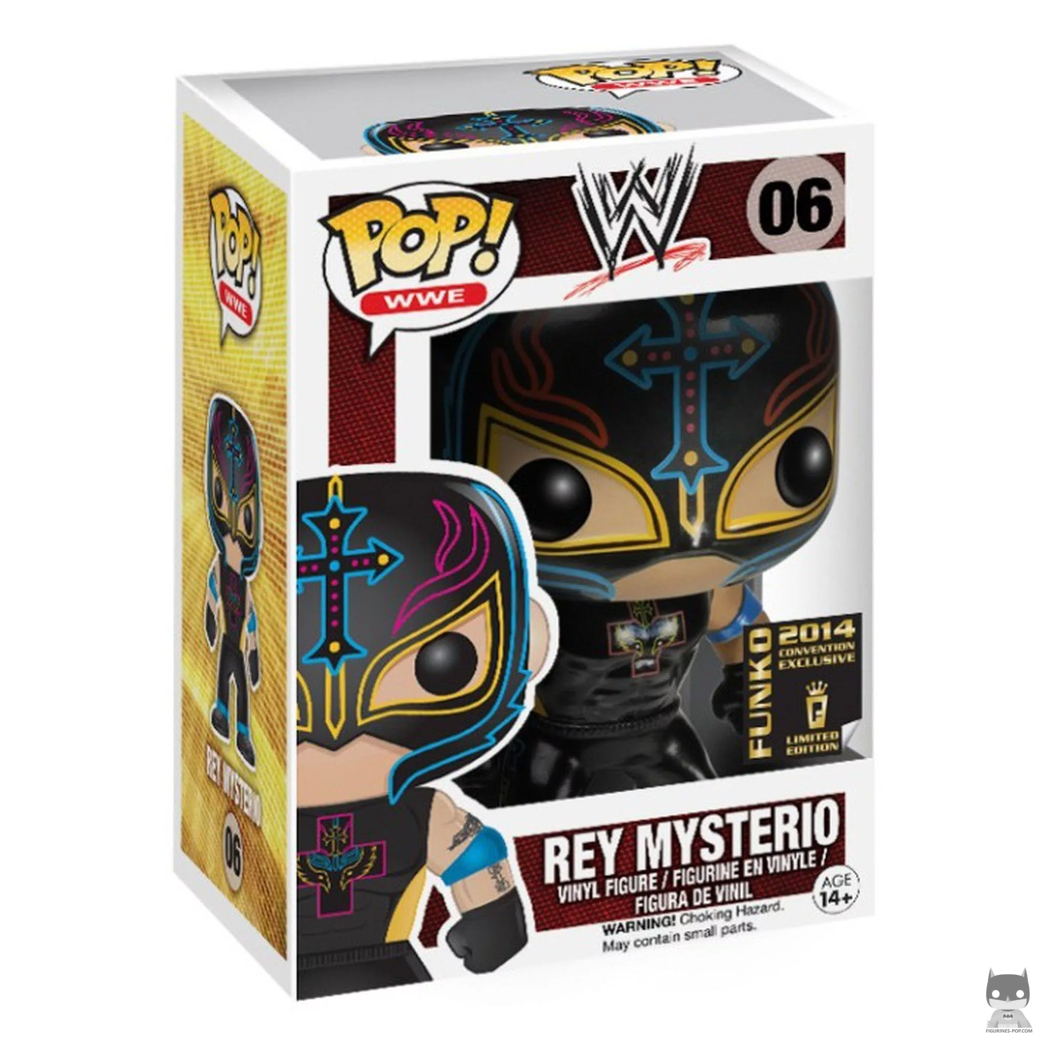 Figurine Funko POP Rey Mysterio avec boîte