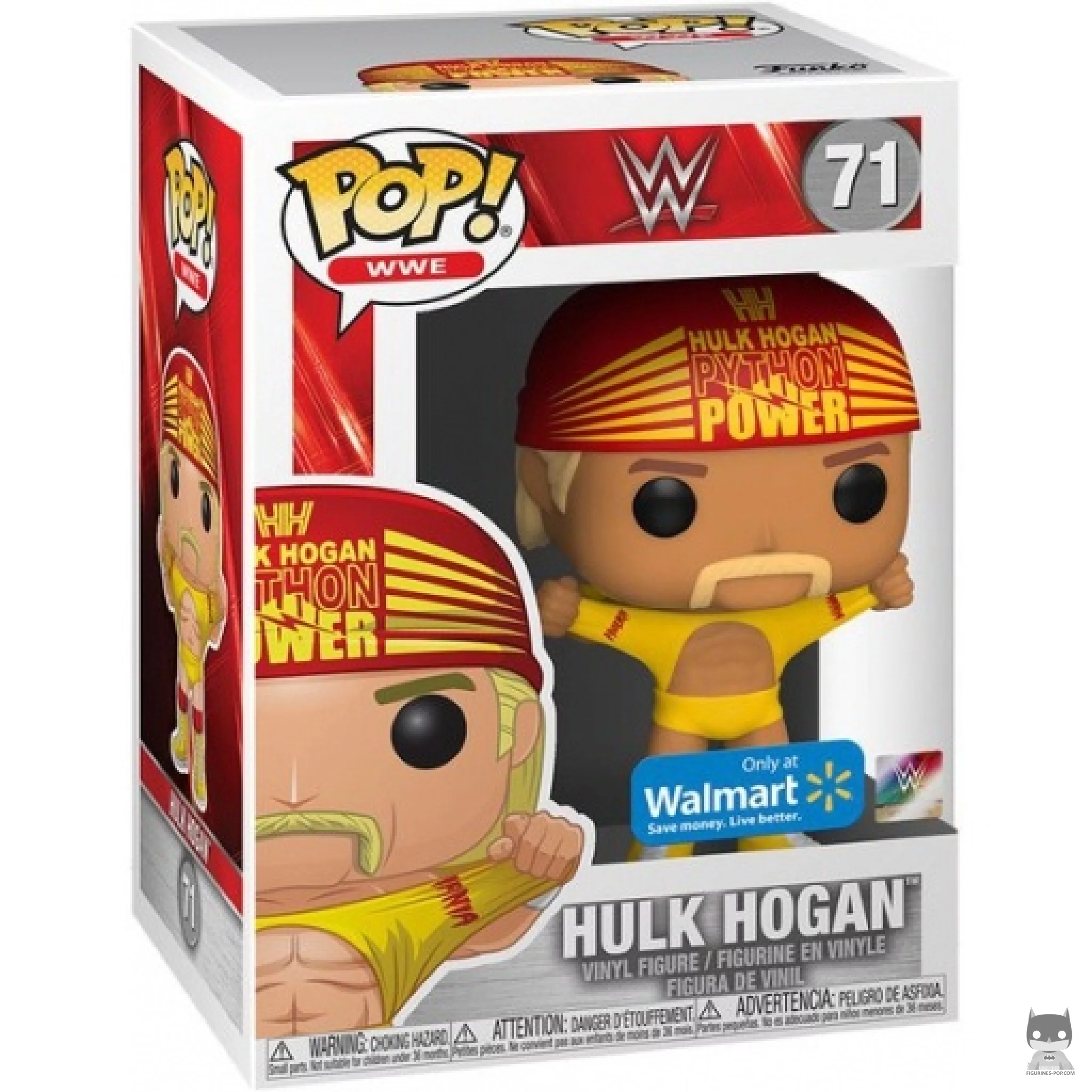 Figurine Funko POP Hulk Hogan avec boîte