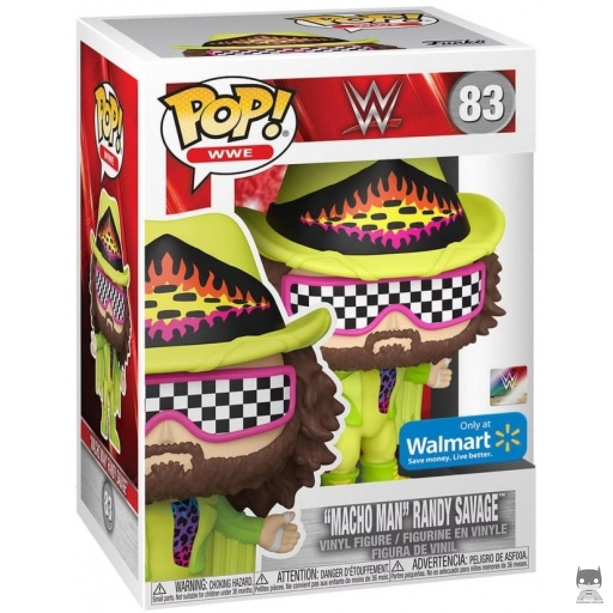Figurine Funko POP "Macho Man" Randy Savage avec boîte