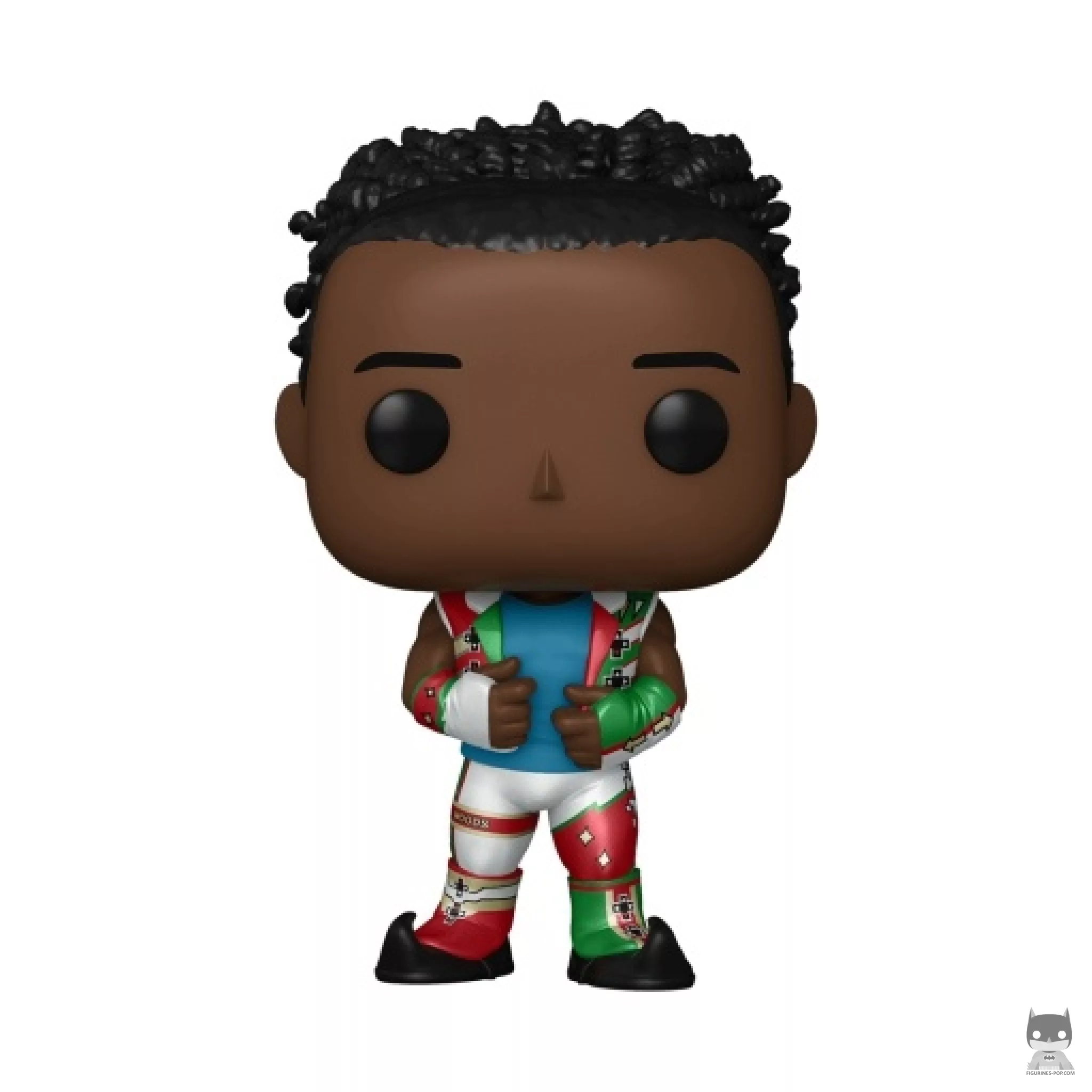 Figurine Funko POP Xavier Woods Up Up Down Down (Metallic) (WWE)