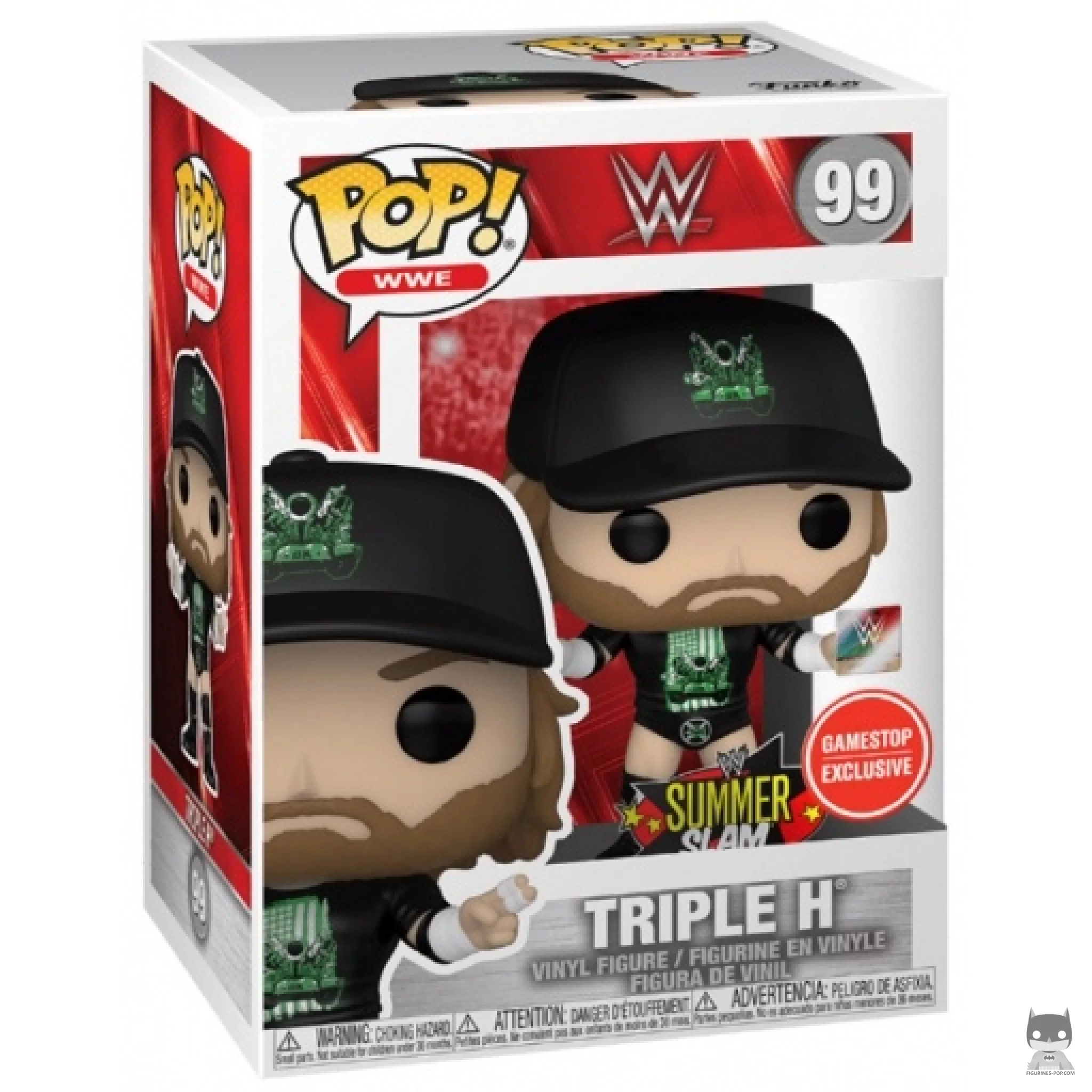 Figurine Funko POP Triple H avec boîte