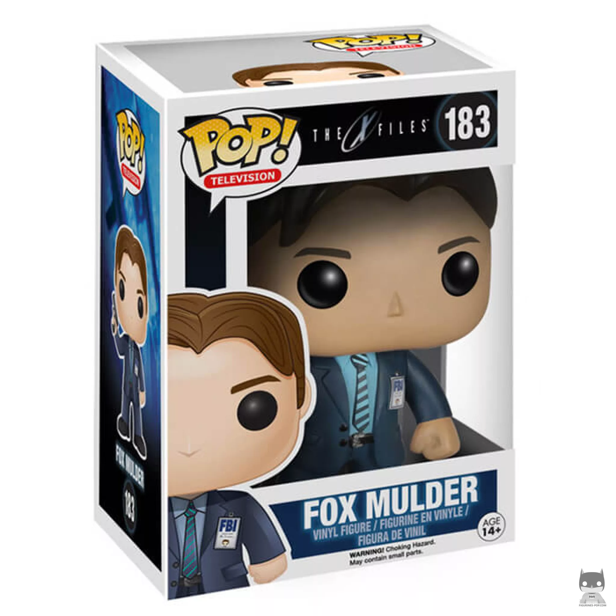Figurine Funko POP Fox Mulder avec boîte