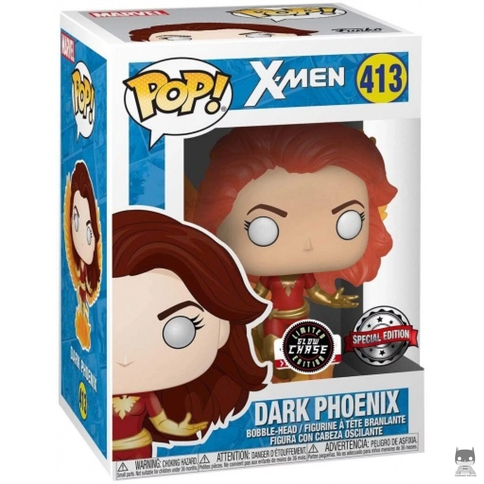 Figurine Funko POP Dark Phoenix (Chase) avec boîte
