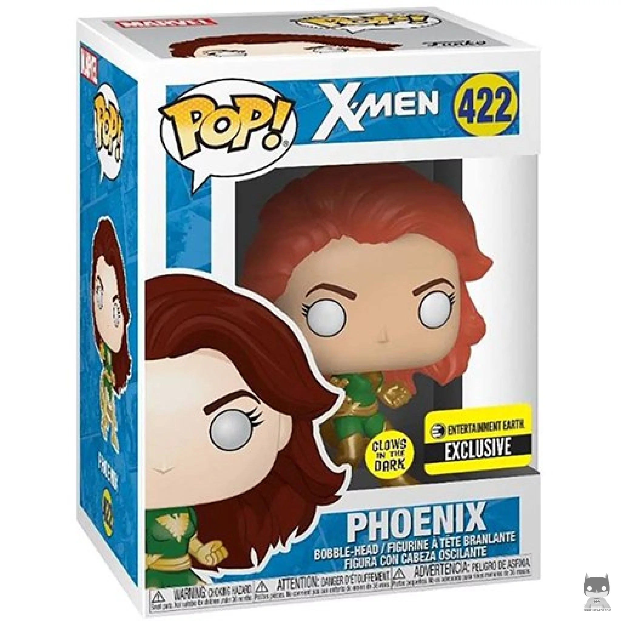 Figurine Funko POP Phoenix (Vert) avec boîte