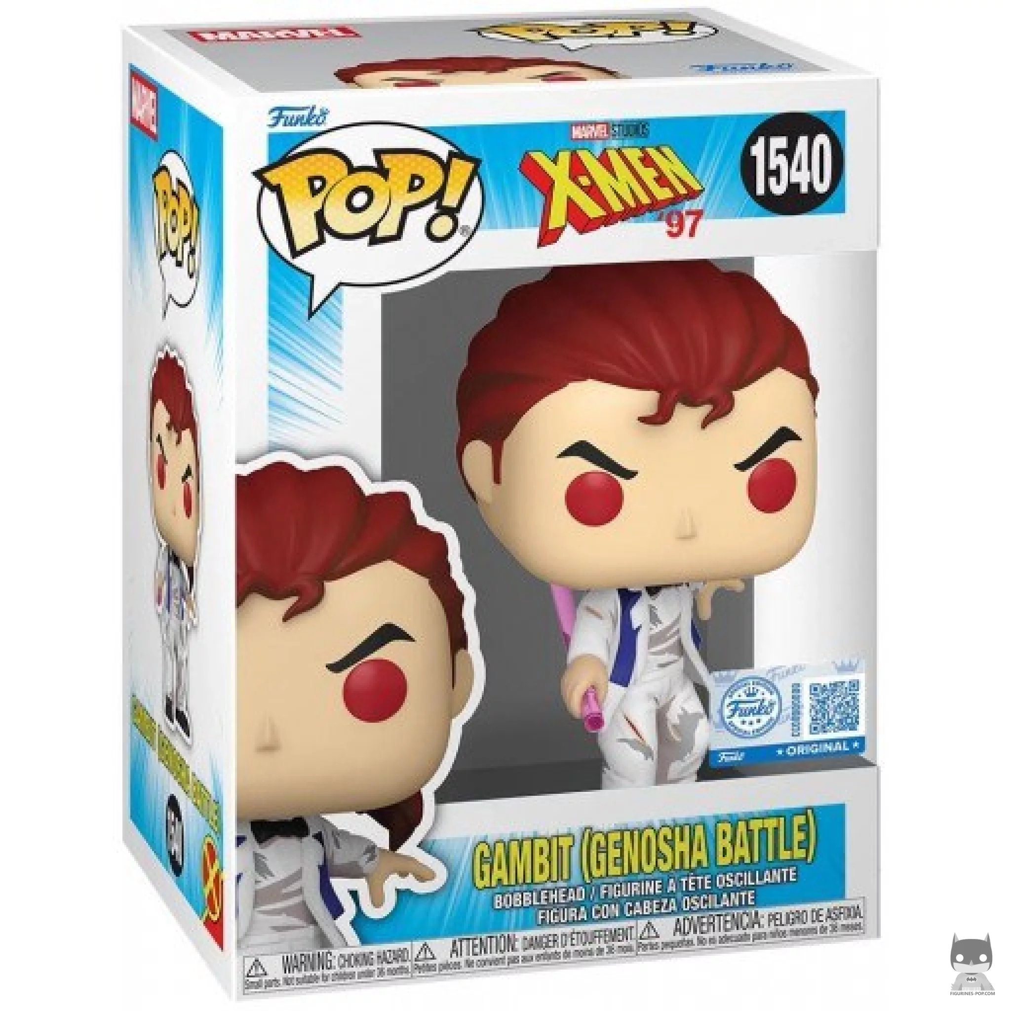 Figurine Funko POP Gambit (Bataille Genosha) avec boîte