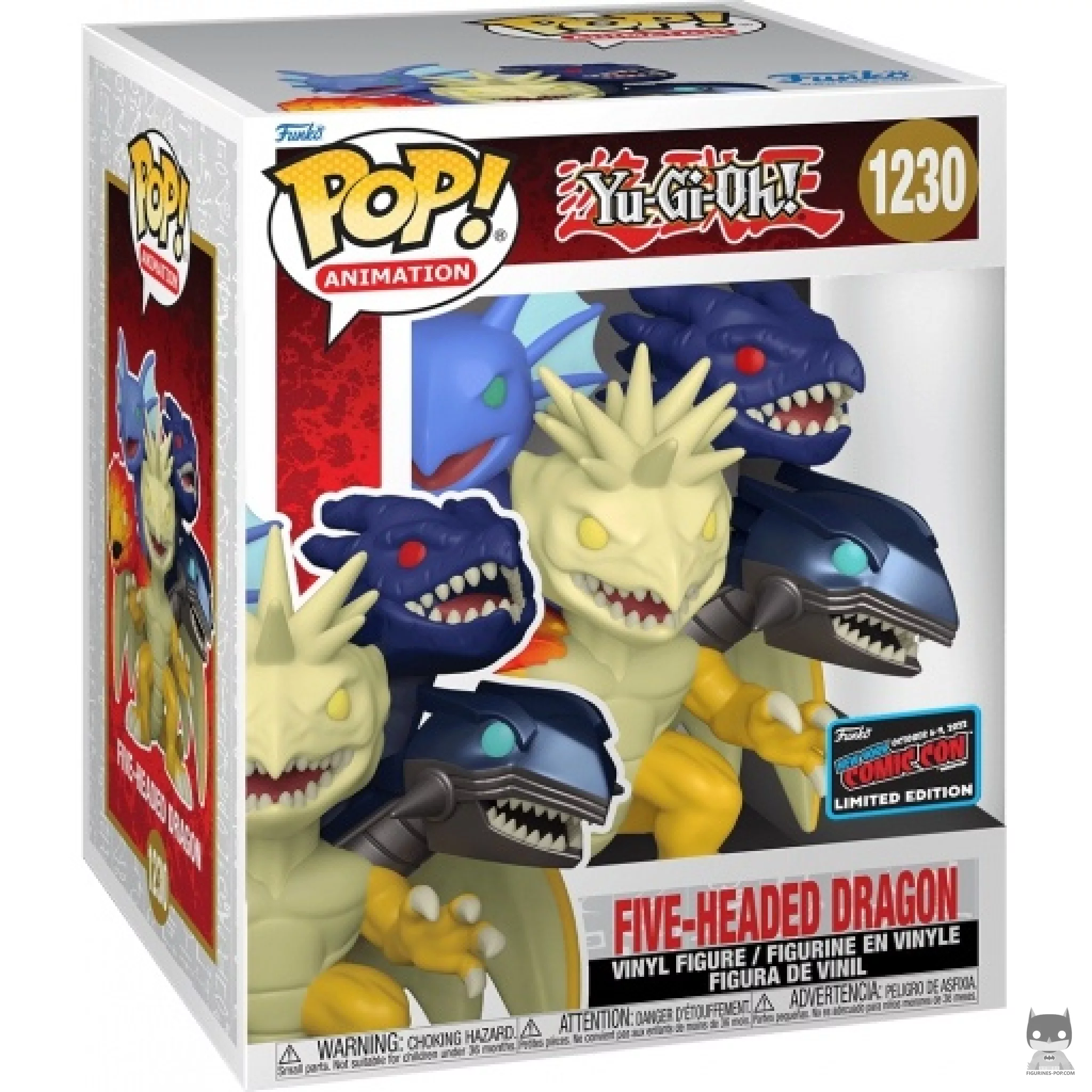 Figurine Funko POP Dragon à Cinq Têtes avec boîte
