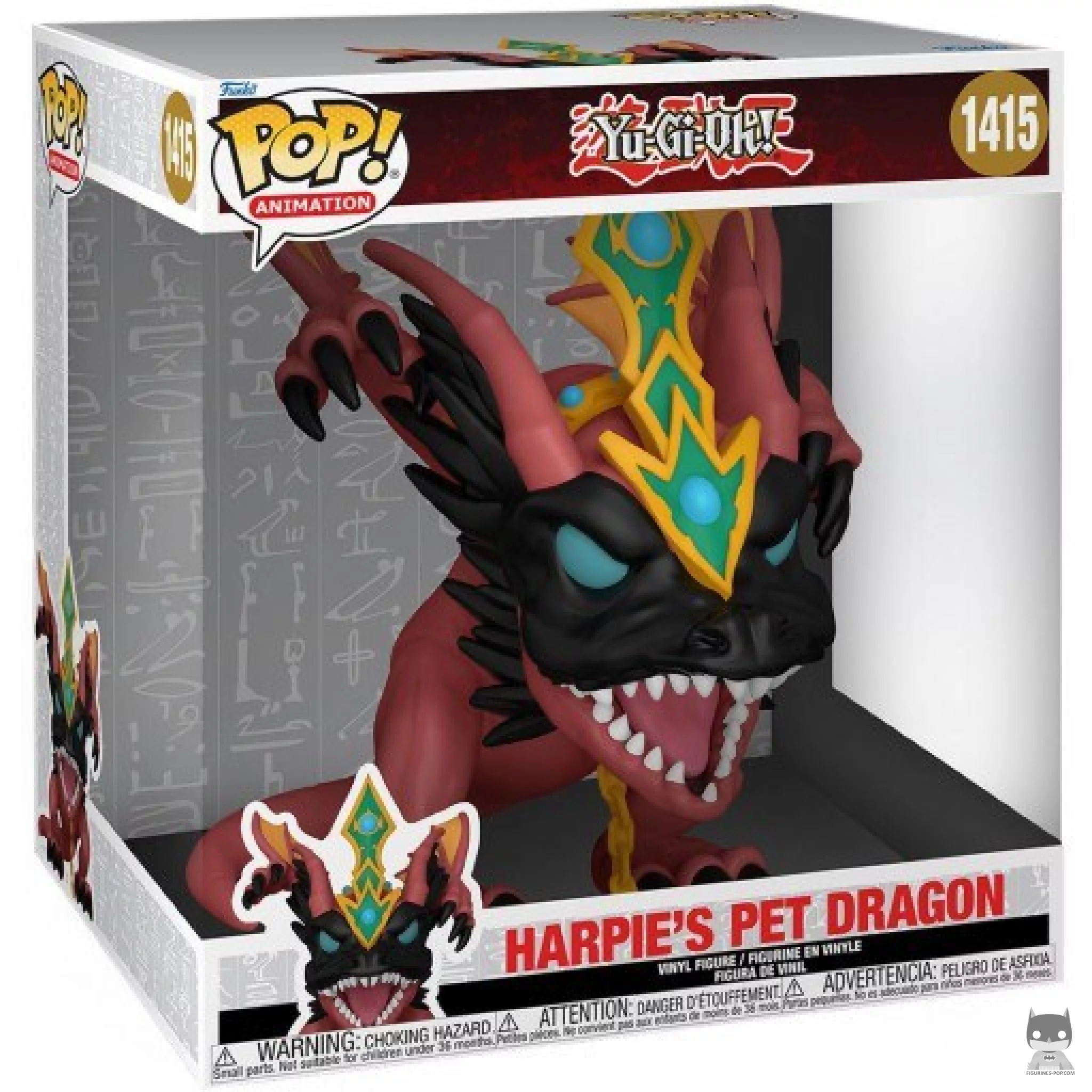 Figurine Funko POP Dragon de Harpie (Supersized) avec boîte