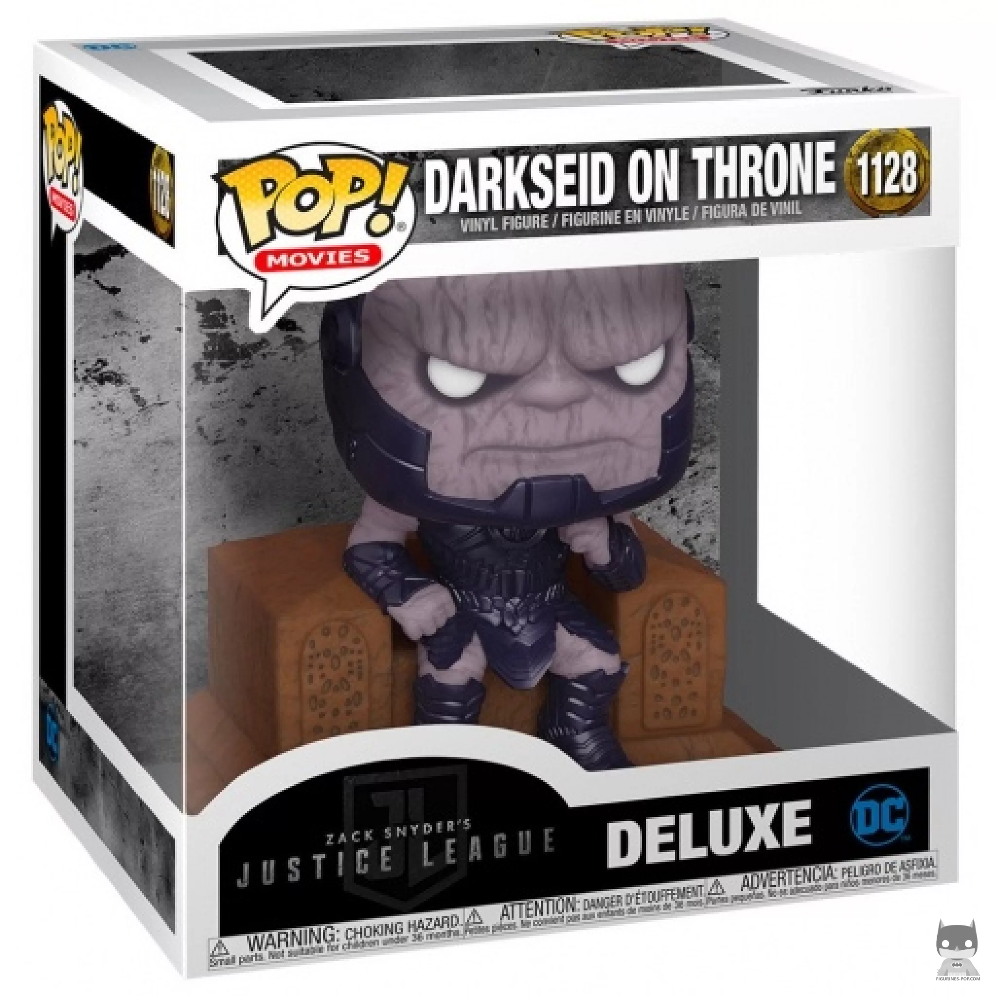 Figurine Funko POP Darkseid on Throne avec boîte