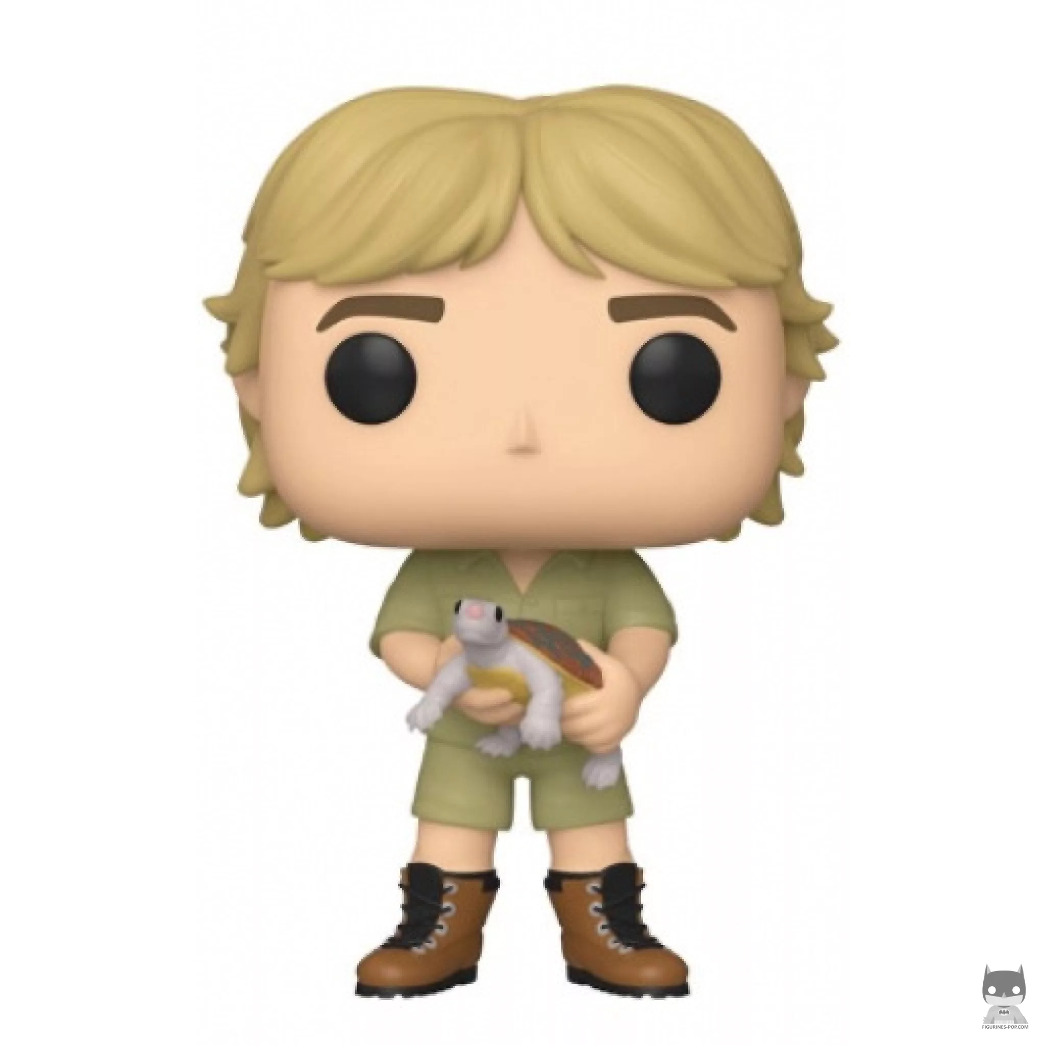 Figurine Funko POP Steve Irwin avec Tortue (Chase) (Zoo Australien)