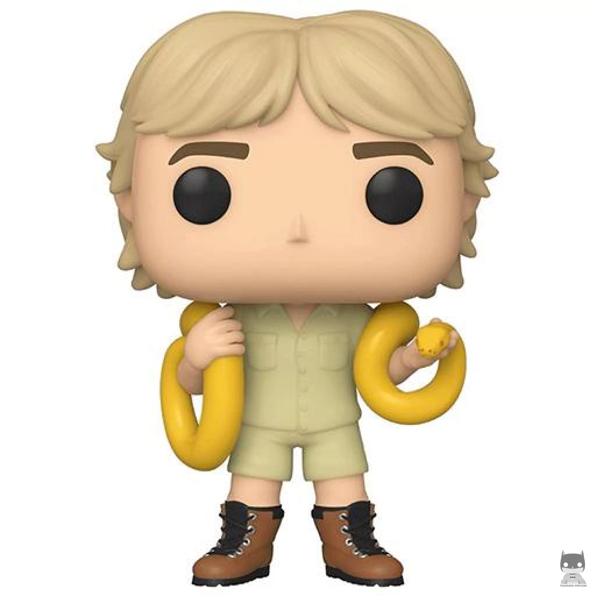 Figurine Funko POP Steve Irwin avec Serpent (Zoo Australien)