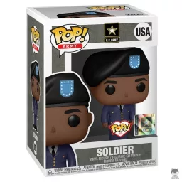 Soldat Homme en Tenue de Cérémonie
