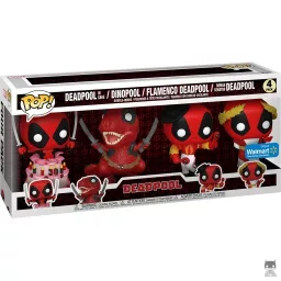 Deadpool dans Gâteau, Dinopool, Deadpool Flamenco & Deadpool Sénateur Romain