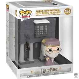 Albus Dumbledore devant la Tête de Sanglier (Pré-au-Lard)