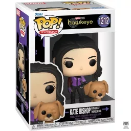 Kate Bishop avec Lucky le Chien Pizza