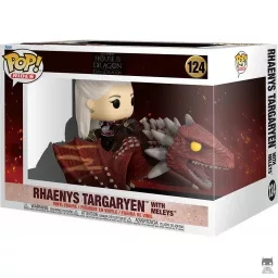 Rhaenys Targaryen avec Meleys