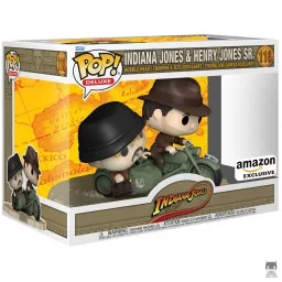 Indiana Jones et Henry Jones à moto