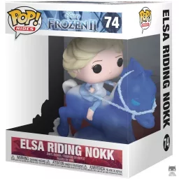 Elsa chevauchant Nokk (Supersized)