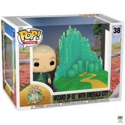 Magicien d'Oz avec la Cité d'Émeraude