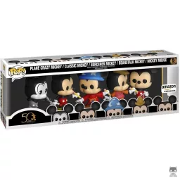 Plane Crazy Mickey, Mickey Original, Mickey Sorcier, Mickey Haricot Magique & Mickey Mouse