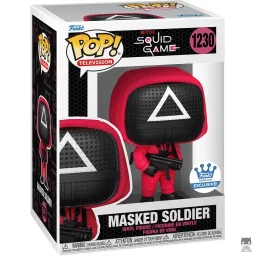 Soldat Rouge avec Masque Triangle