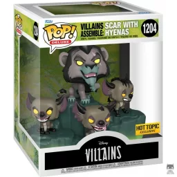 Villains Assemble : Scar avec Hyènes