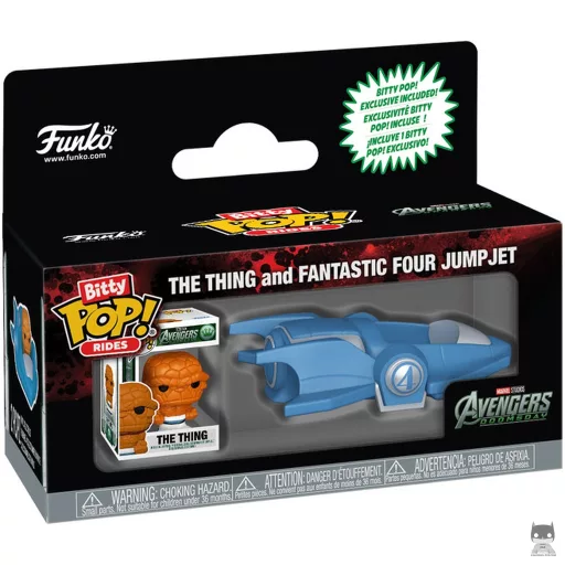 Figurine Funko POP The Thing et Fantastic Four Jumpjet (Avengers : Doomsday)