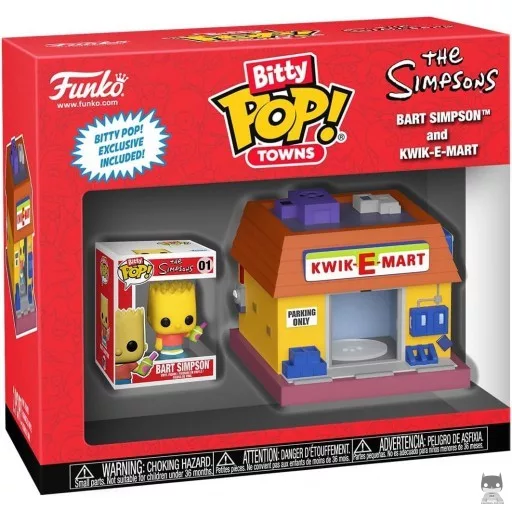 Figurine Funko POP Bart Simpson et Kwik-E-Mart (Les Simpson)