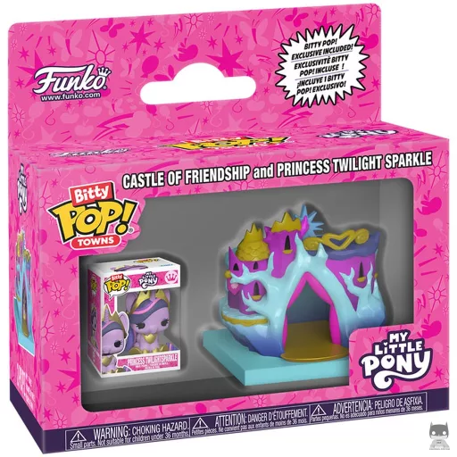 Figurine Funko POP Château de l'Amitié et Princesse Twilight Sparkle (My Little Pony)
