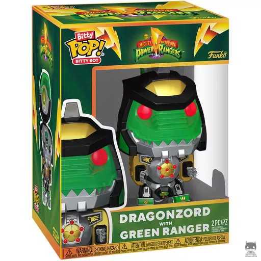 Figurine Funko POP Dragonzord avec Ranger Vert (Power Rangers)