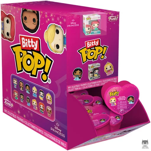 Figurine Funko POP Boîte mystère Bitty Pop! cœur Disney Princess (Princesses Disney)