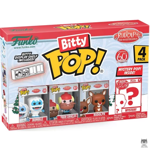 Figurine Funko POP Rudolphe le renne au nez rouge (Série 1) (Rudolphe le renne au nez rouge)