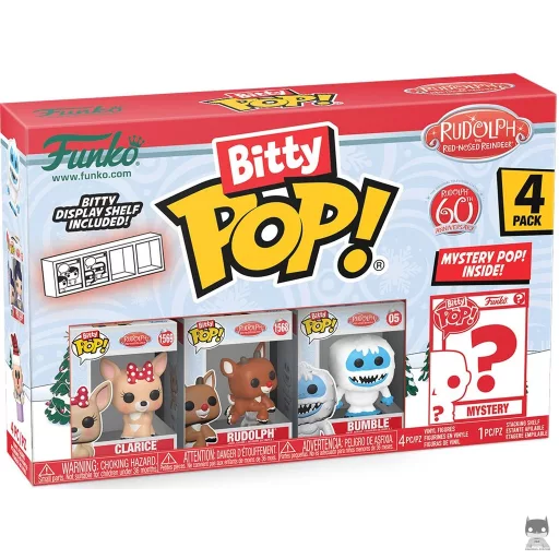 Figurine Funko POP Rudolphe le renne au nez rouge (Série 2) (Rudolphe le renne au nez rouge)