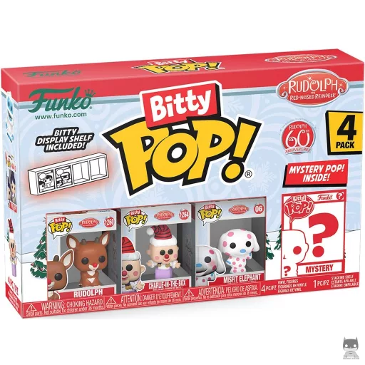 Figurine Funko POP Rudolphe le renne au nez rouge (Série 3) (Rudolphe le renne au nez rouge)
