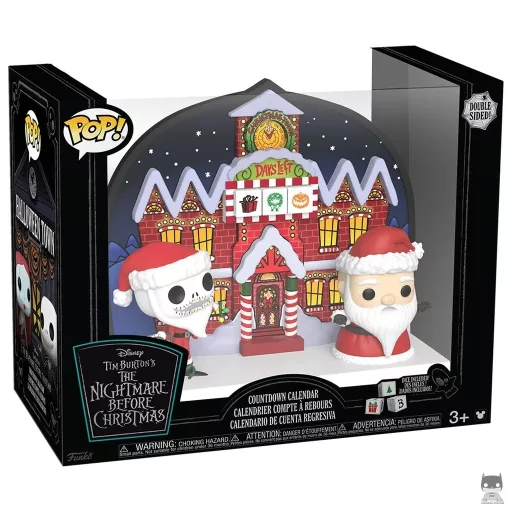 Figurine Funko POP Calendrier compte à rebours L'Etrange Noël de M. Jack (Double face) (L'Etrange Noël de M. Jack)