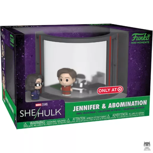 Figurine Funko POP Jennifer & Abomination (She-Hulk : Avocate)