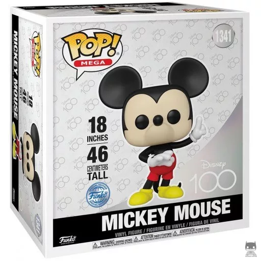 Figurine Funko POP Mickey Mouse (Supersized 18'') (100 ans de Disney)